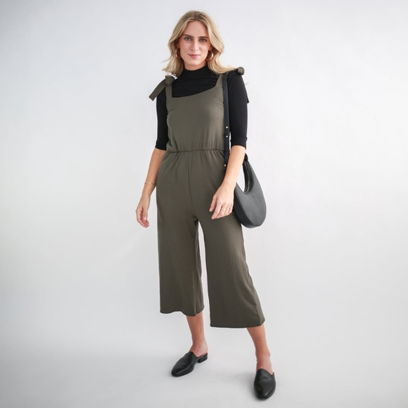 Encircled Pants - Encircled The Comfy Convertible Jumpsuit Green Size 2XL